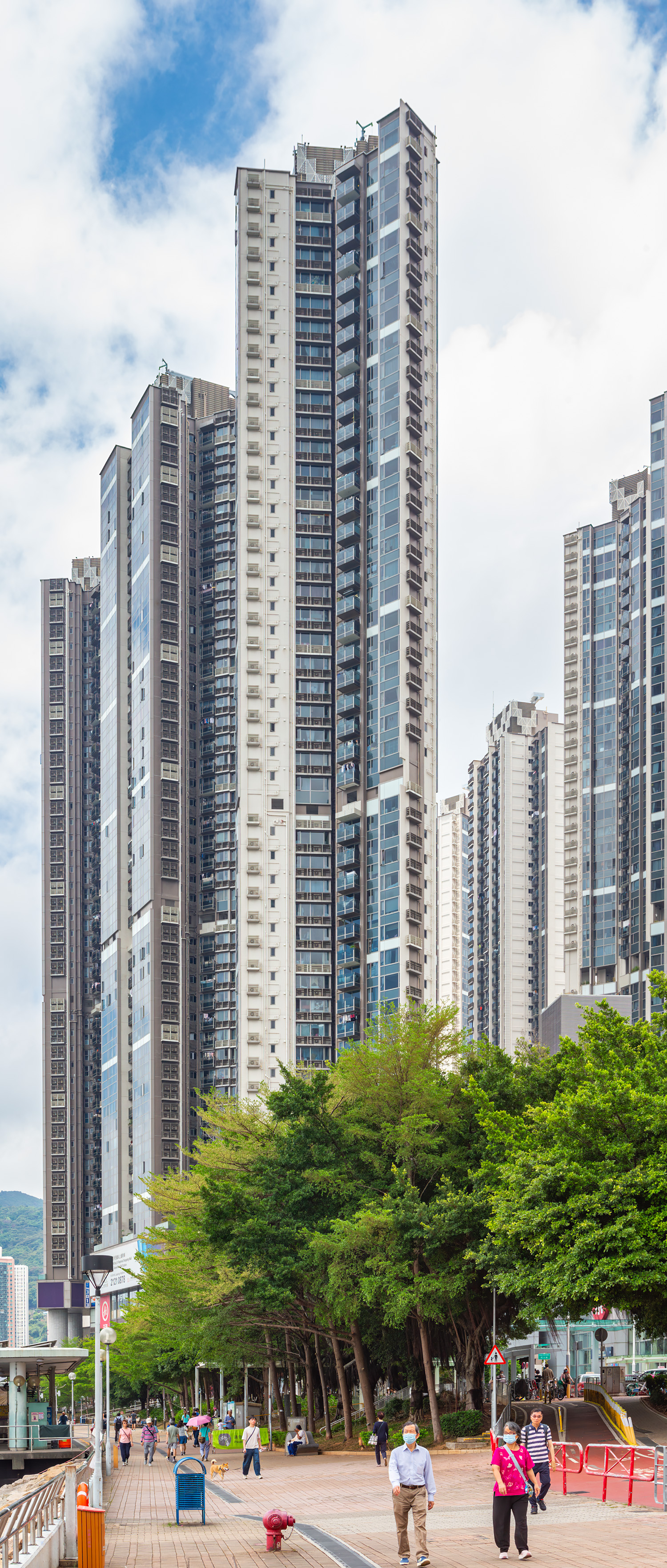 Ocean Pride Tower 1, Hong Kong - View from the south. © Mathias Beinling